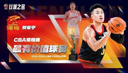 开云公司-CBA公布常规赛各大奖项，江苏男篮球员庞峥麟斩获两项大奖
